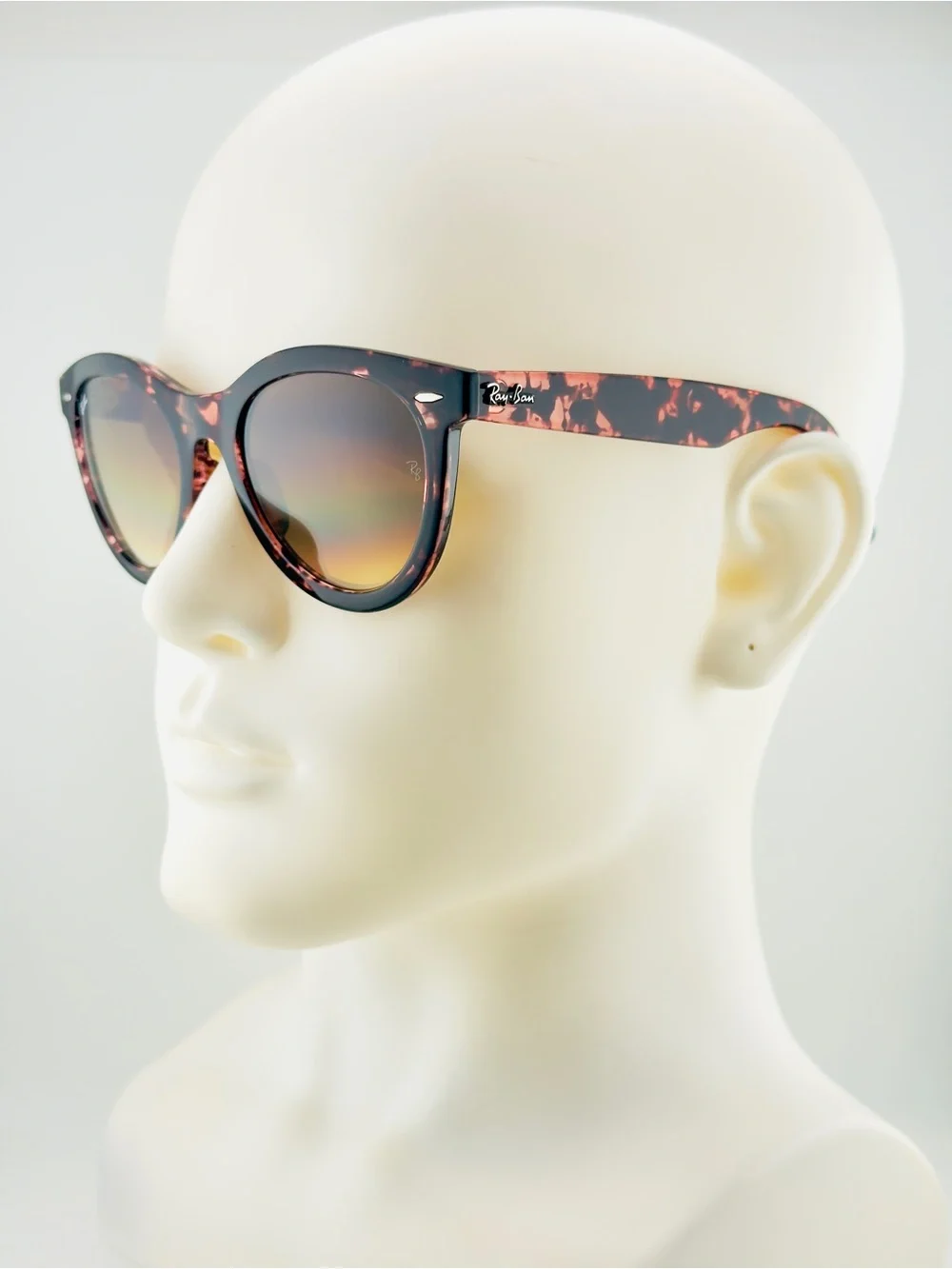Ray-Ban Wayfarer Way Women’s Sunglasses RB2241 Polished pink Havana Brown Lenses